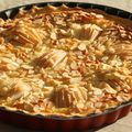 Tarte poires amandine