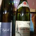 Alsace : Domaine de l' Agapé : Riesling Rosacker 2014, et Chablis : Vincent Dauvissat : La Forest 2010