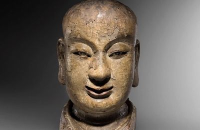 Head of Luohan, Yuan dynasty (1279-1368)