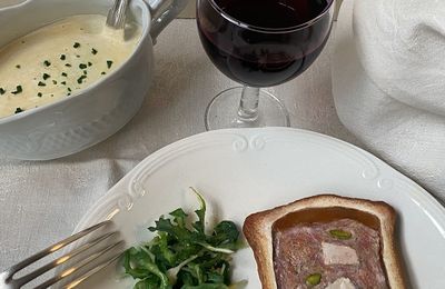 4 assiettes 100% lyonnaises : Pâté croûte