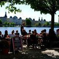 Chez nous c'est ensoleillé, les arbres ont la