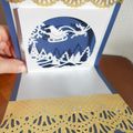 kirigami boule de Neige