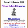 Saint Sébastien, de Banyuls c'est le soutien !
