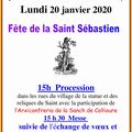 Saint Sébastien, de Banyuls c'est le soutien !