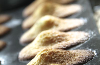 Madeleines au citron vert