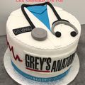 gâteau Grey's Anatomy