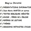 Liste classée des messages parus au 7 avril 2023 sur La Christité