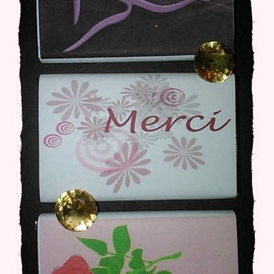 Chocolats : MERCI