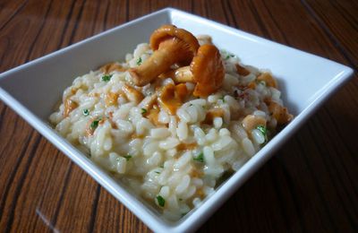 Risotto aux girolles