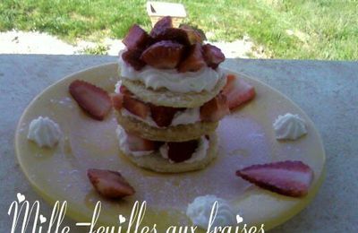 Mille feuilles aux fraises