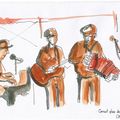 Aquarelle de Caroline Ayrault - Mary-Lou à Ronce les Bains - 18/07/07