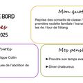 Carnet de bord du 15 au 21 janvier