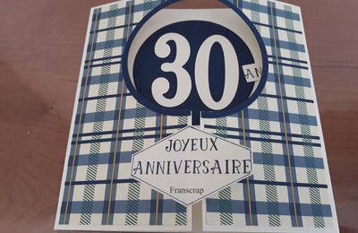 Carte d'anniversaire ...