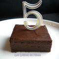 Le gâteau au chocolat et au mascarpone de Cyril Lignac pour les 5 ans de mon blog