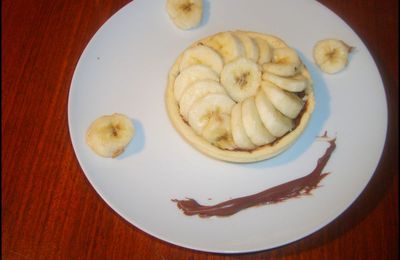 Tartelette Banane / Nutella