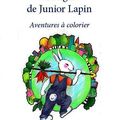 La fugue de Junior Lapin. Aventures à colorier, Elisabeth Delaigle