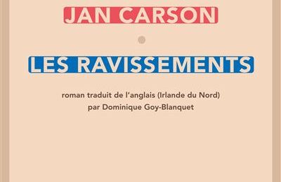 CARSON Jan / Les ravissements.