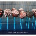 Cakes-Pops au chocolat