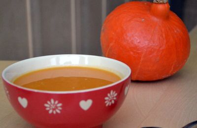 Soupe d'automne : potimarron & cumin