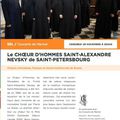 Concert de Chants Orthodoxes au SEL (Sèvres) le 29 novembre 2013