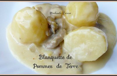 Blanquette de pommes de terre et toasts croustillants aux foies de volaille