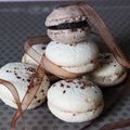 Macarons au café