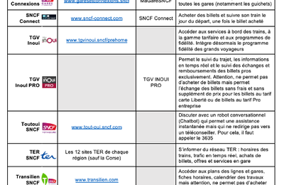 La Fnaut demande l'unification des sites internet SNCF, qui traduisent la grave destructuration de l'offre*