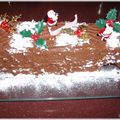 Mocao au thermimix transformé en bûche de Noel