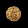 A rare ancient Islamic gold dinar coin, dating to approximately the 7th - 11th Century