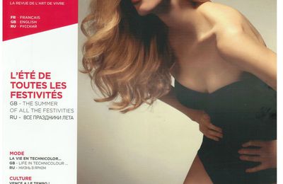 Aphrodite dans Riviera Magazine - C'est ce mois-ci !