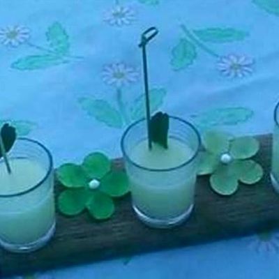 Frappé de poires à la Clairette de Die