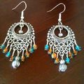 #2ter Boucles d'oreilles orientales