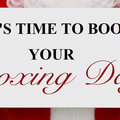 Save the date : Book your BOXING DAY