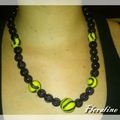 Collier Abeille de Nuit