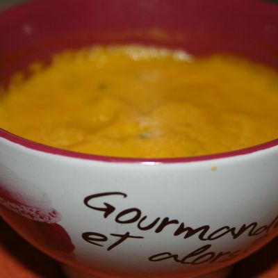 Velouté de carottes au cumin