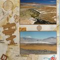 Pages timbrées - Pages with post stamps