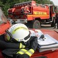 Le feu de tourbe difficile a éteindre