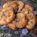 Cookies réglisse et violette
