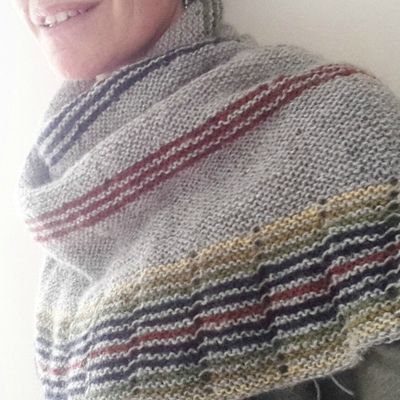 Le châle Toudou façon Solaris