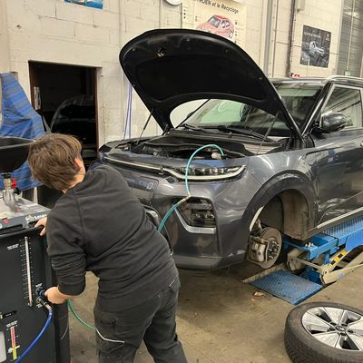 Les étudiants de BTS MV1 sont intervenus sur un VE !