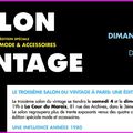 3ème salon du vintage le 4 et le 5 avril!