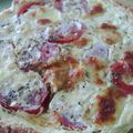 quiche aux tomates