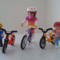 Les jeunes cyclistes