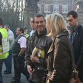 Marine Le Pen à Valenciennes aux côtés des chasseurs