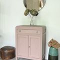 BUFFET ANCIEN ROSE