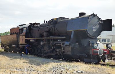 Locomotive à vapeur 150Y à Arques