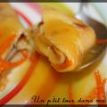 P'tites crêpes, sauce à l'orange