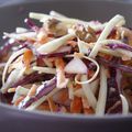 Coleslaw et vinaigrette au babeurre