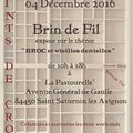 expo du Club Brin de fil