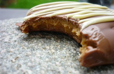 Bouchées au beurre de cacahuètes et chocolat